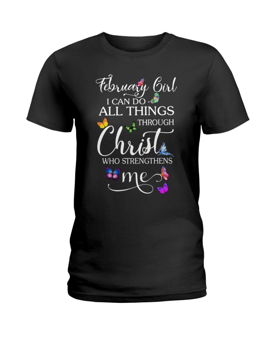 February Girl Ladies T-Shirt