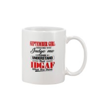 SEPTEMBER GIRL Mug tile