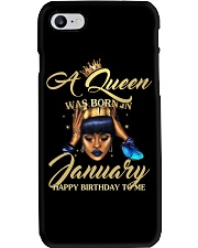 JANUARY WOMAN - L Phone Case tile