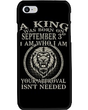 SEPTEMBER MAN 3 Phone Case tile