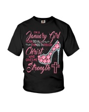 JANUARY GIRL-D Youth T-Shirt thumbnail