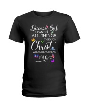 DECEMBER GIRL Ladies T-Shirt tile