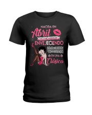 H - REINA DE ABRIL Ladies T-Shirt front