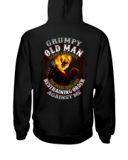 H - GRUMPY OLD MAN Hooded Sweatshirt thumbnail