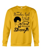 NOVEMBER GIRL Crewneck Sweatshirt tile