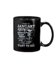 H- JANUARY MAN Mug tile