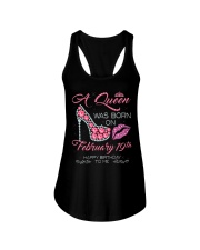19 FEBRUARY QUEEN Ladies Flowy Tank thumbnail