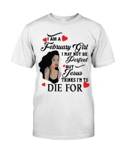 FEBRUARY GIRL Classic T-Shirt thumbnail
