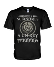 REY DE FEBRERO V-Neck T-Shirt tile