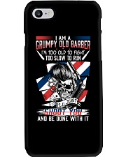 GRUMPY OLD BARBER Phone Case thumbnail