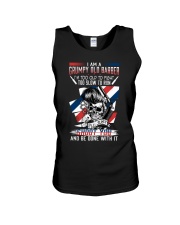 GRUMPY OLD BARBER Unisex Tank thumbnail