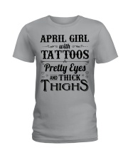 APRIL GIRL Ladies T-Shirt thumbnail