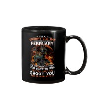 H Grumpy old man Febuary tee Cool T shirts for Men Mug thumbnail