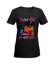 MARCH GIRL Ladies T-Shirt women-premium-crewneck-shirt-front