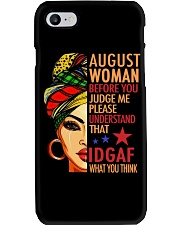 AUGUST WOMAN Phone Case tile