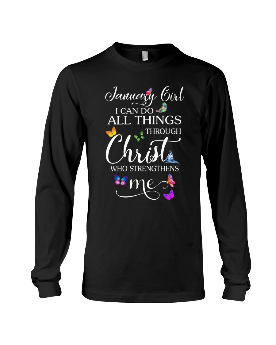 JANUARY GIRL Long Sleeve Tee