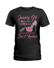 JANUARY GIRL Ladies T-Shirt front