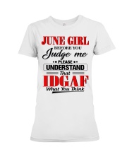 H - JUNE GIRL Premium Fit Ladies Tee tile
