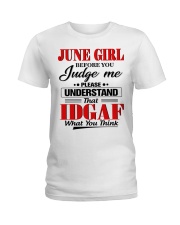 H - JUNE GIRL Ladies T-Shirt front