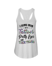 F-BOMB MOM Ladies Flowy Tank thumbnail
