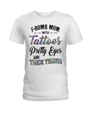 F-BOMB MOM Ladies T-Shirt thumbnail