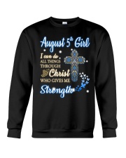 5th August christ Crewneck Sweatshirt thumbnail