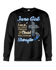H - June Girl Crewneck Sweatshirt thumbnail
