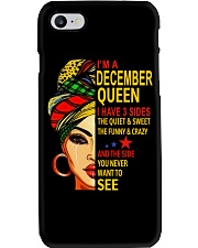 DECEMBER QUEEN-D Phone Case tile