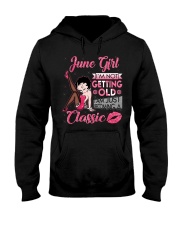 H - JUNE GIRL Hooded Sweatshirt thumbnail