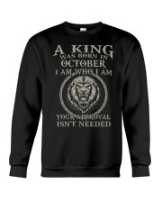 H- OCTOBER KING Crewneck Sweatshirt tile