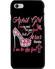 April T shirt Printing Birthday shirts for Women Phone Case thumbnail