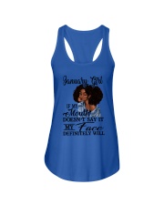 JANUARY GIRL-D Ladies Flowy Tank tile
