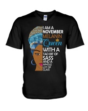 NOVEMBER QUEEN V-Neck T-Shirt tile