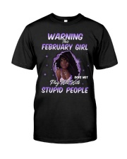 H - FEBRUARY GIRL Classic T-Shirt thumbnail