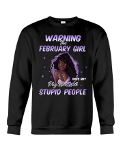 H - FEBRUARY GIRL Crewneck Sweatshirt thumbnail