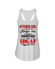 OCTOBER GIRL Z Ladies Flowy Tank tile