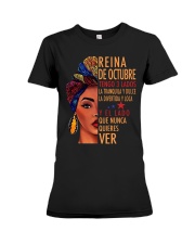REINA DE OCTUBRE Premium Fit Ladies Tee tile
