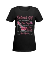SEPTEMBER GIRL Ladies T-Shirt women-premium-crewneck-shirt-front