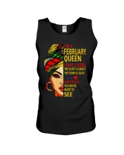 FEBRUARY QUEEN Z Unisex Tank tile
