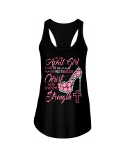 H - APRIL GIRL Ladies Flowy Tank thumbnail