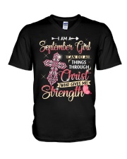 SEPTEMBER GIRL V-Neck T-Shirt thumbnail