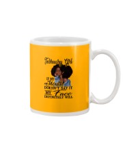 FEBRUARY GIRL Mug tile