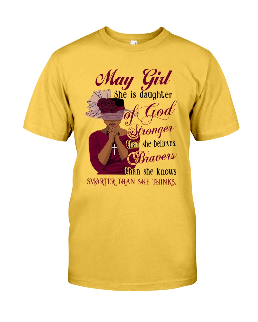 May Girl God Classic T-Shirt