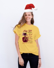 May Girl God Classic T-Shirt lifestyle-holiday-crewneck-front-1