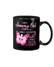 JANUARY GIRL-D Mug tile