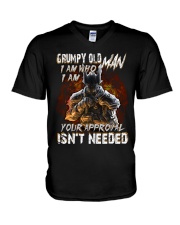 GRUMPY OLD MAN V-Neck T-Shirt thumbnail