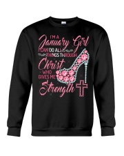 H - JANUARY GIRL Crewneck Sweatshirt thumbnail