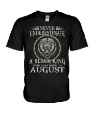 H - AUGUST MAN V-Neck T-Shirt tile