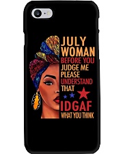 JULY WOMAN Phone Case tile