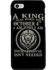 OCTOBER KING 4 Phone Case tile